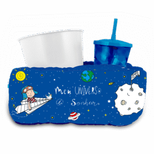 Almofada para Pipoca Individual Kids - Meu Universo