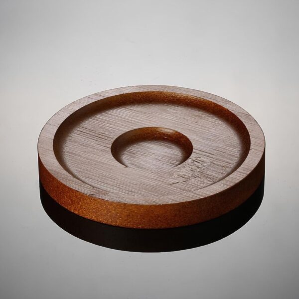 Copo Rotativo para Whisky 200ml com Base de Madeira - Imagem 3