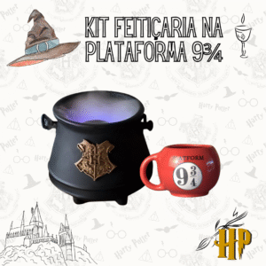 Kit Feitiçaria na Plataforma 9¾
